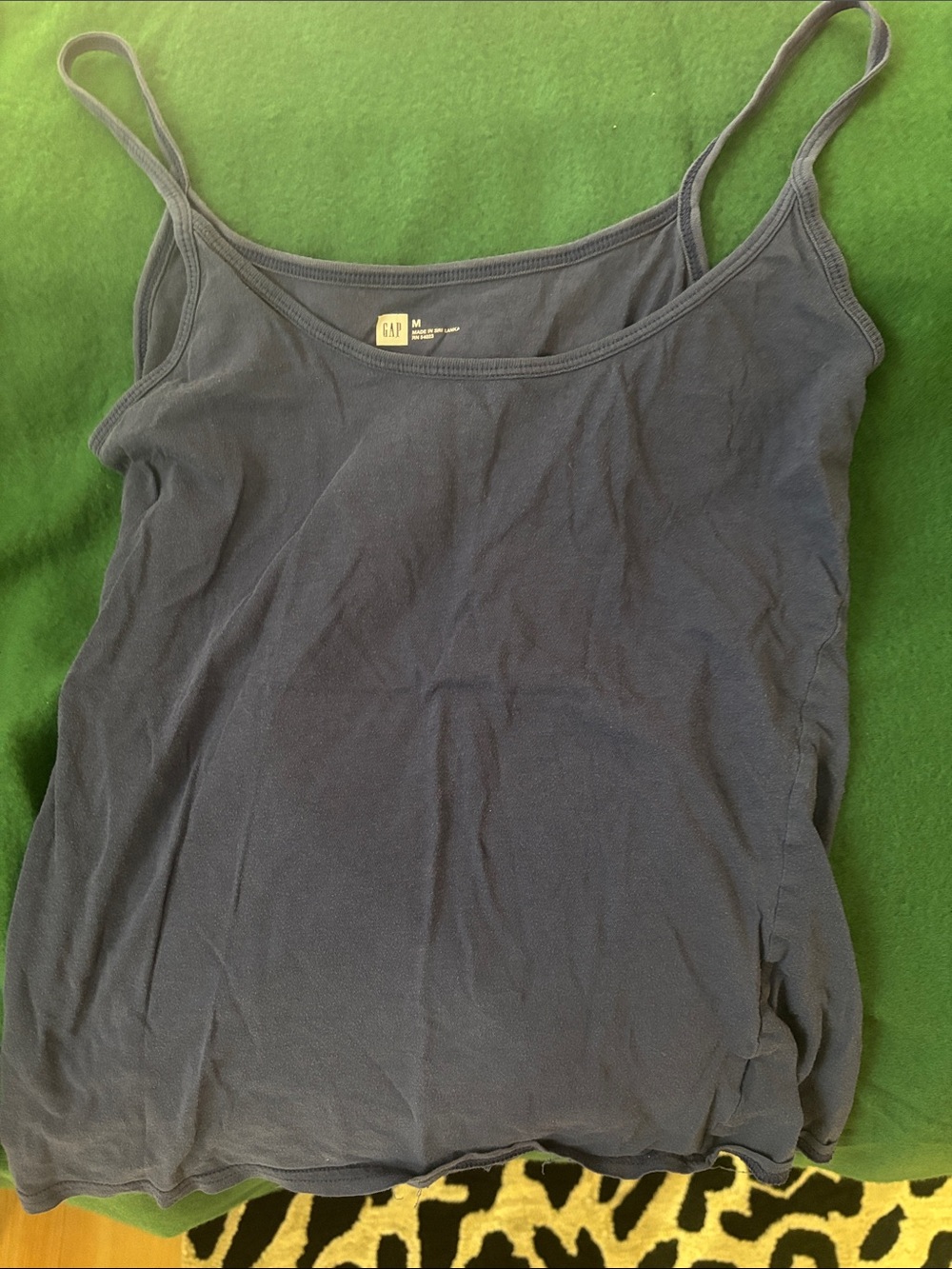 GAP Women's Navy Cotton Camisole Tank